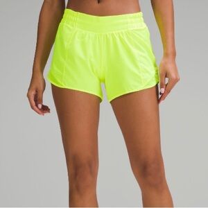 Lululemon Hotty Hot 4” shorts